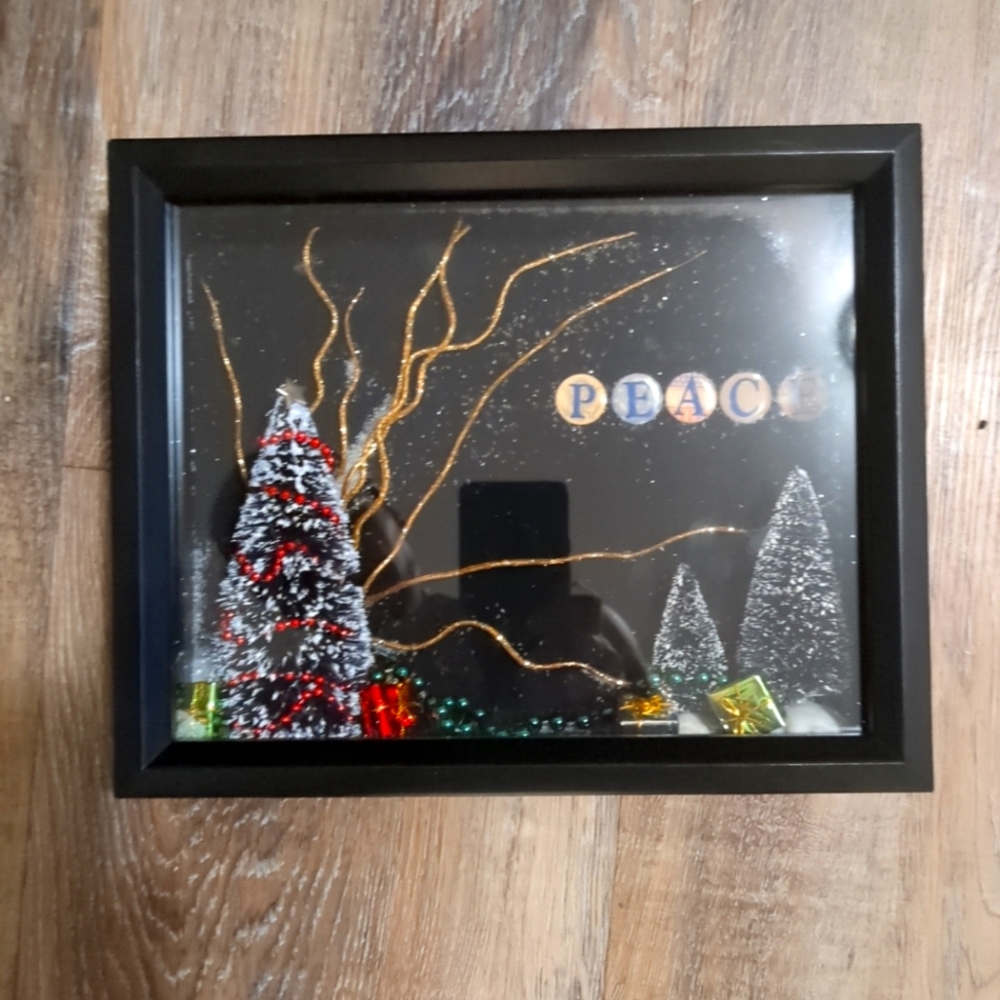 Beautiful Xmas landscape art